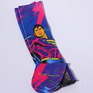 NWT Superman Knee High Socks